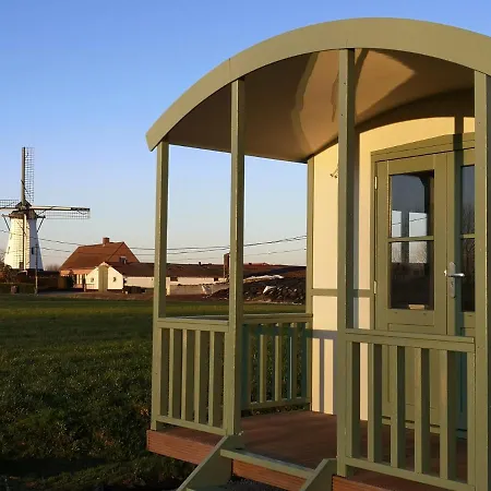 Roulotte Hartemeers Feriehus Tielt